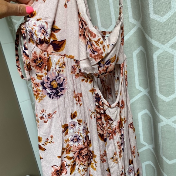 Pink floral tank top - Picture 2 of 3